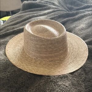 Lack Of Color Tan Wide-Brimmed Hat